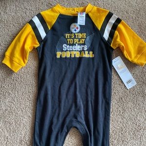 Brand new Steelers long sleeve onesie